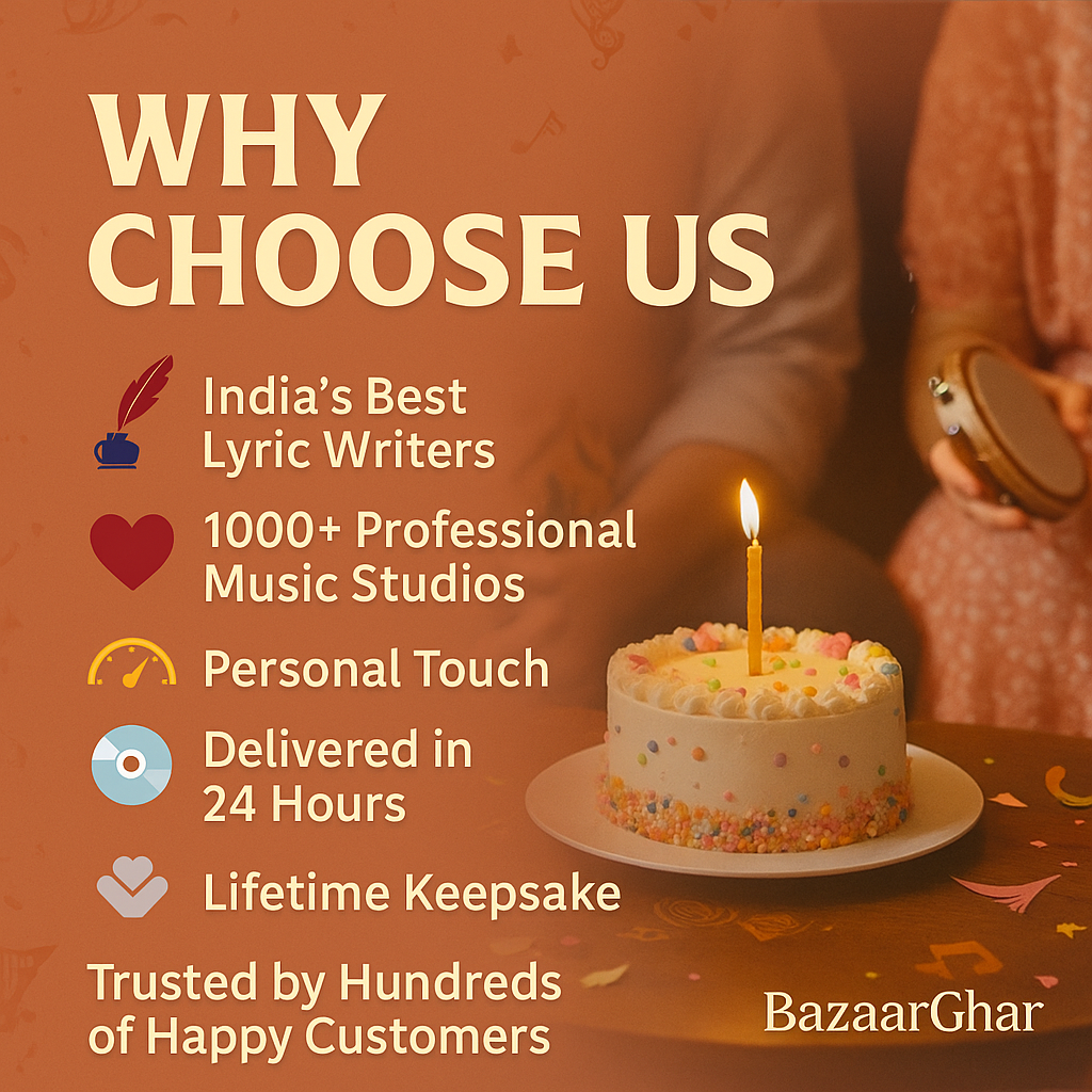 Personalized Birthday Song with Name & Story – Unique Gift for Loved one