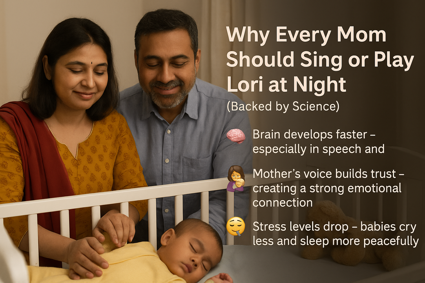 Sukun Ki Lori – Hindi Digital Lullaby for Baby Sleep (MP3 Download)