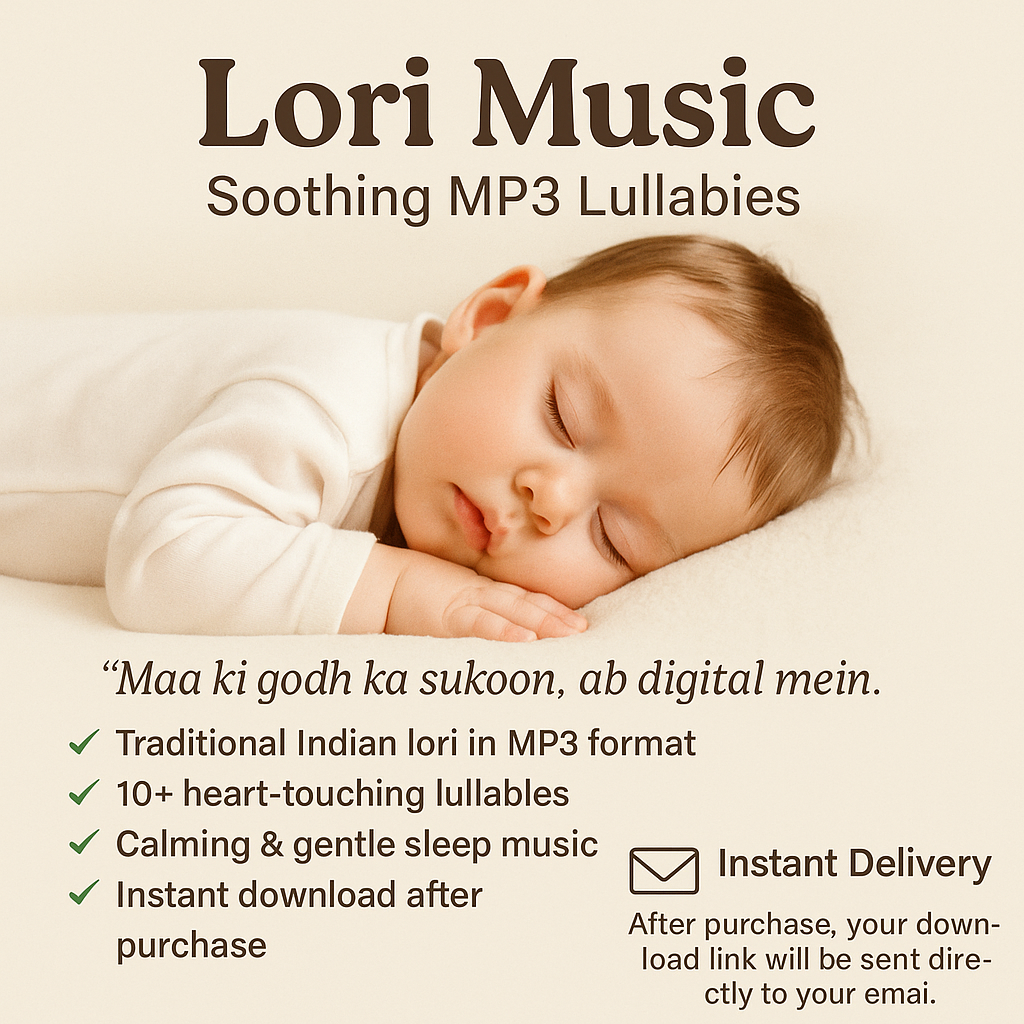 Sukun Ki Lori – Hindi Digital Lullaby for Baby Sleep (MP3 Download)