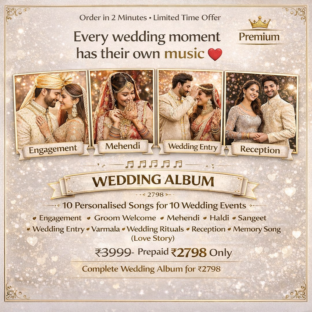 Personalized Wedding Song with Name & Story