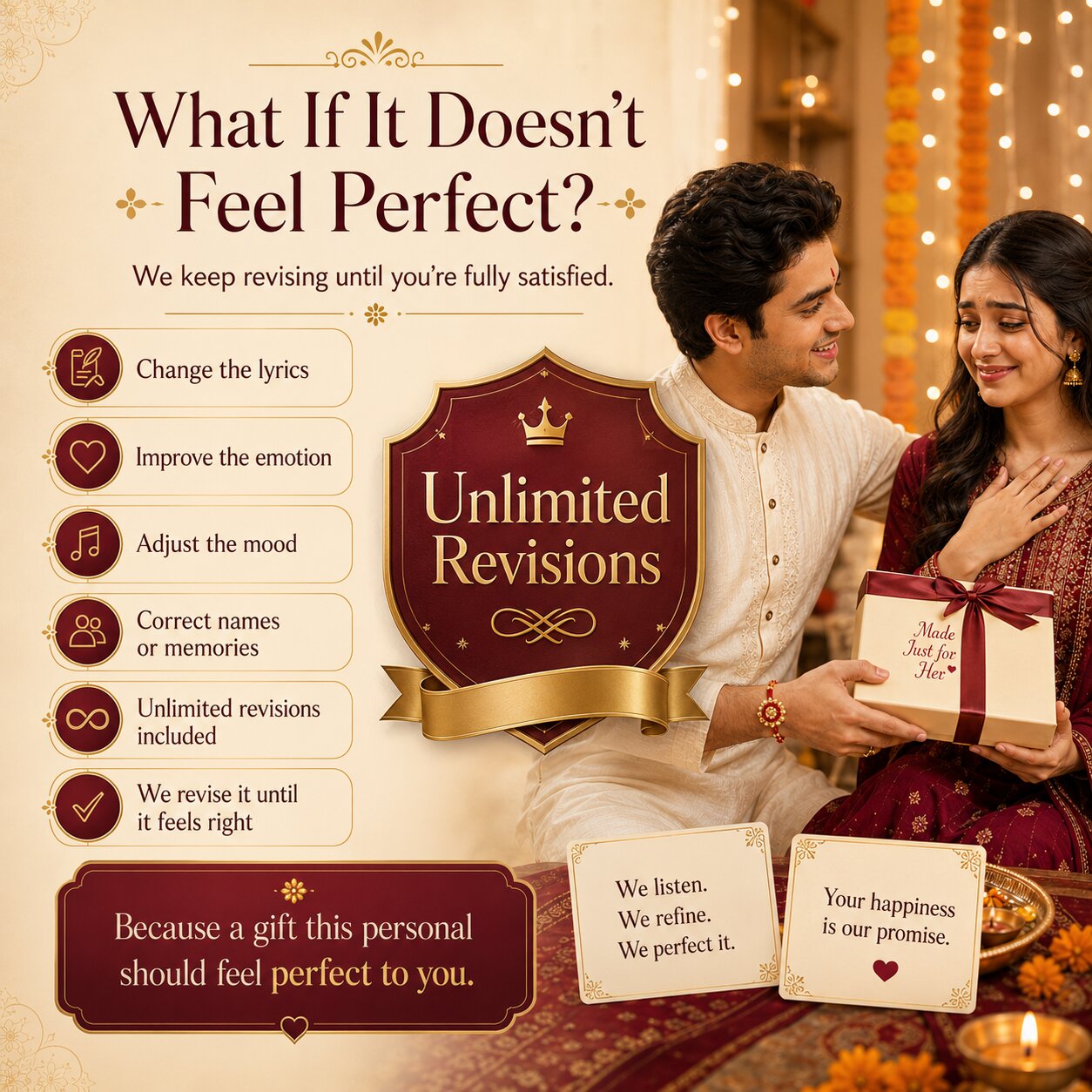 Personalized Rakhi Song Gift for Brother & Sister