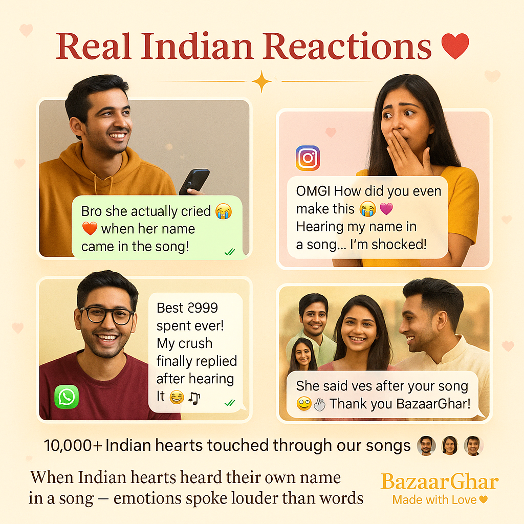 Personalised Proposal Song