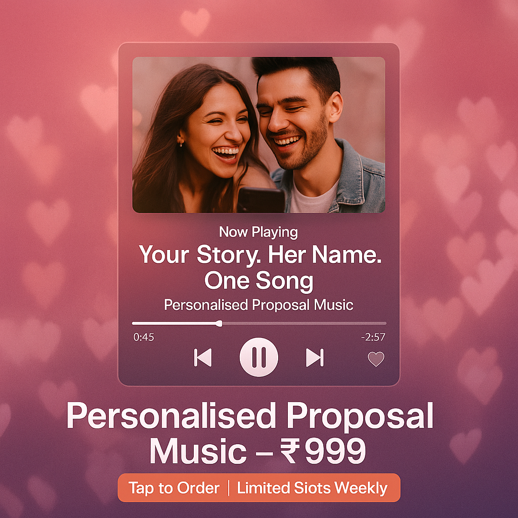 Personalised Proposal Song