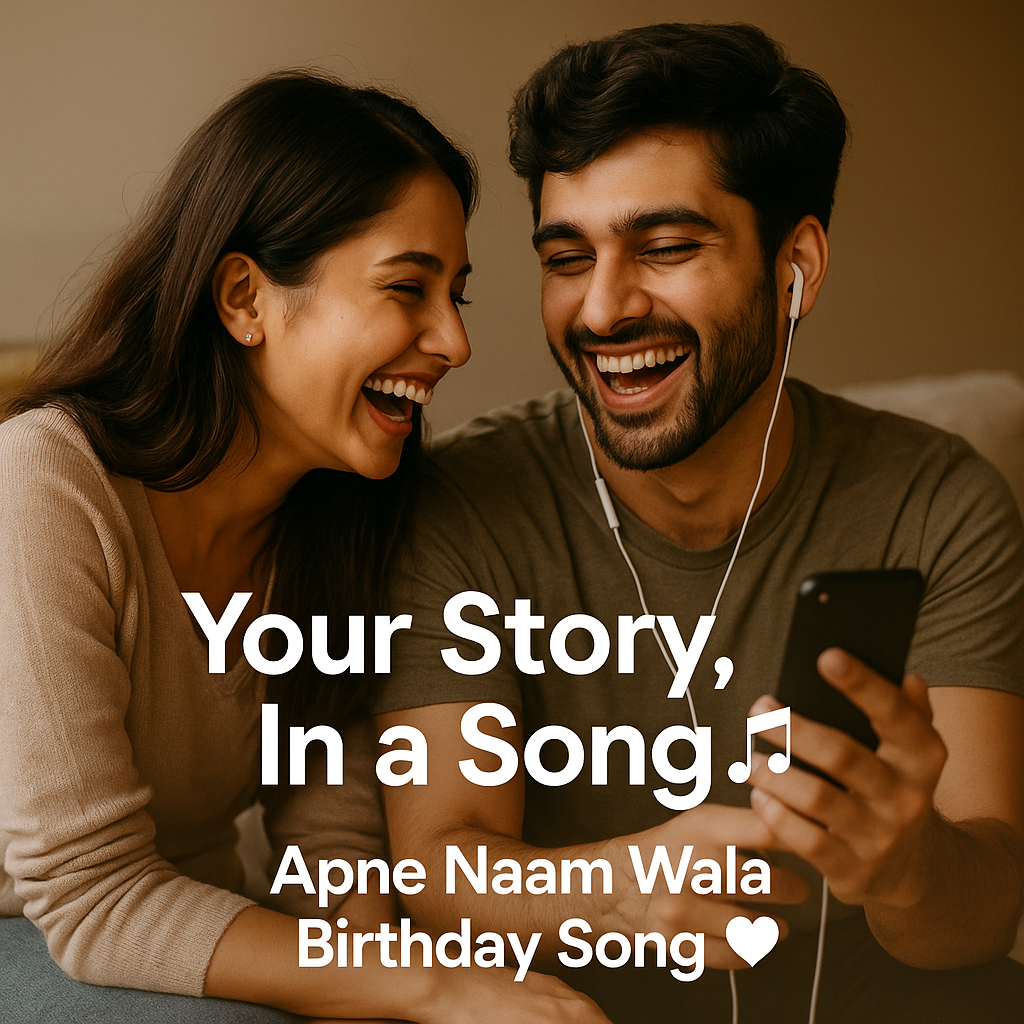 Personalized Birthday Song with Name & Story – Unique Gift for Loved one