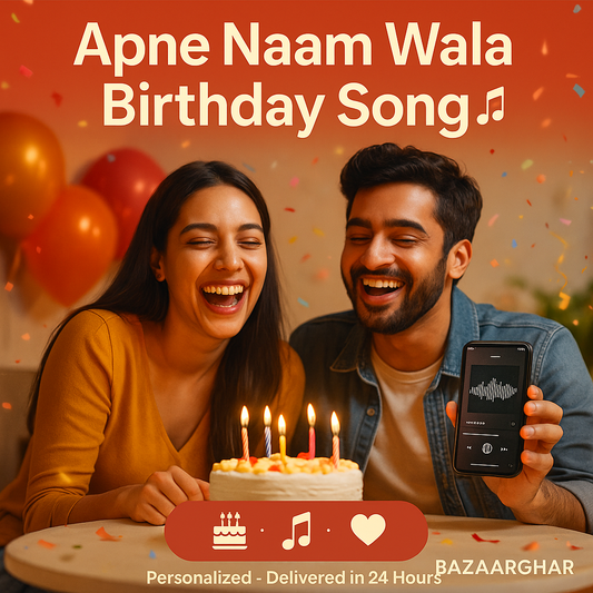 Personalized Birthday Song with Name & Story – Unique Gift for Loved one