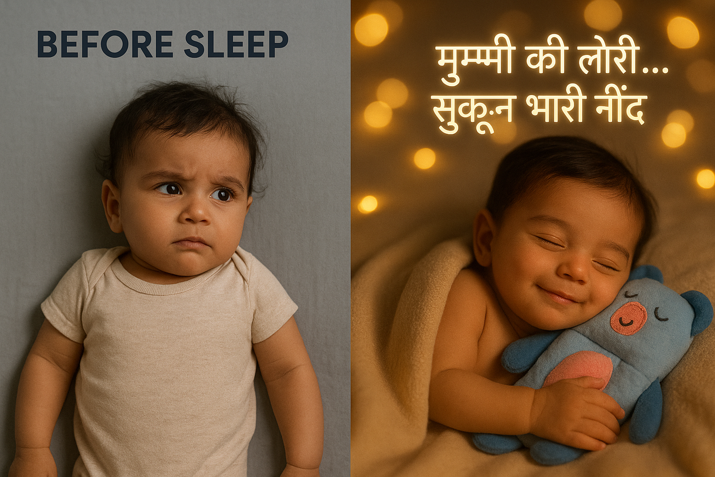 Sukun Ki Lori – Hindi Digital Lullaby for Baby Sleep (MP3 Download)