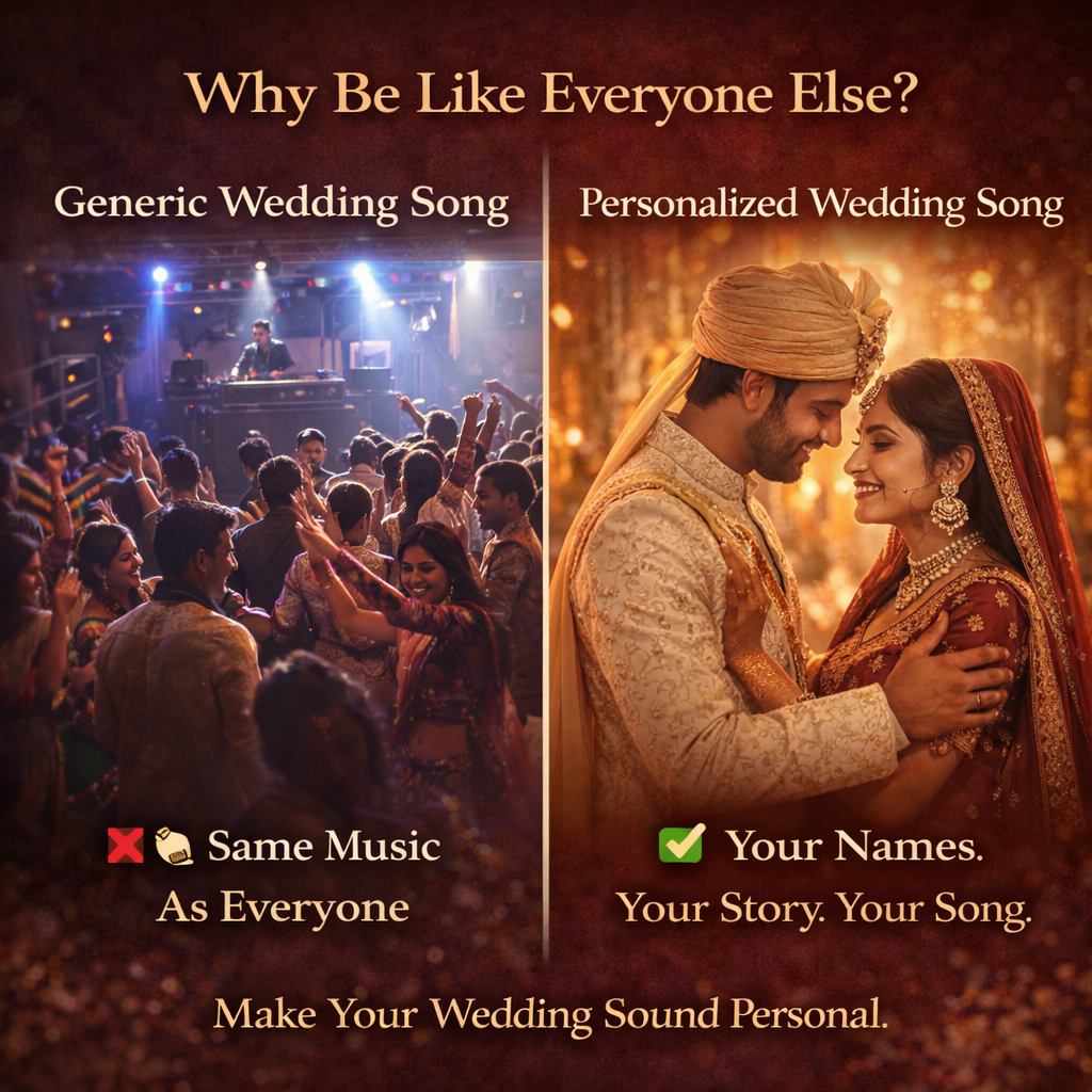 Personalized Wedding Song with Name & Story