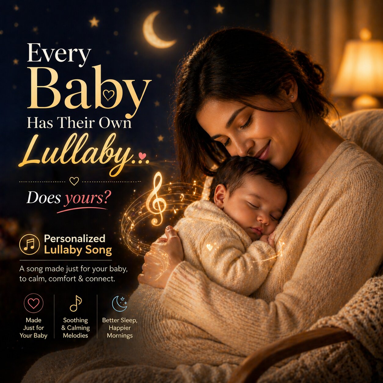 Personalised Baby Name Lullaby Song