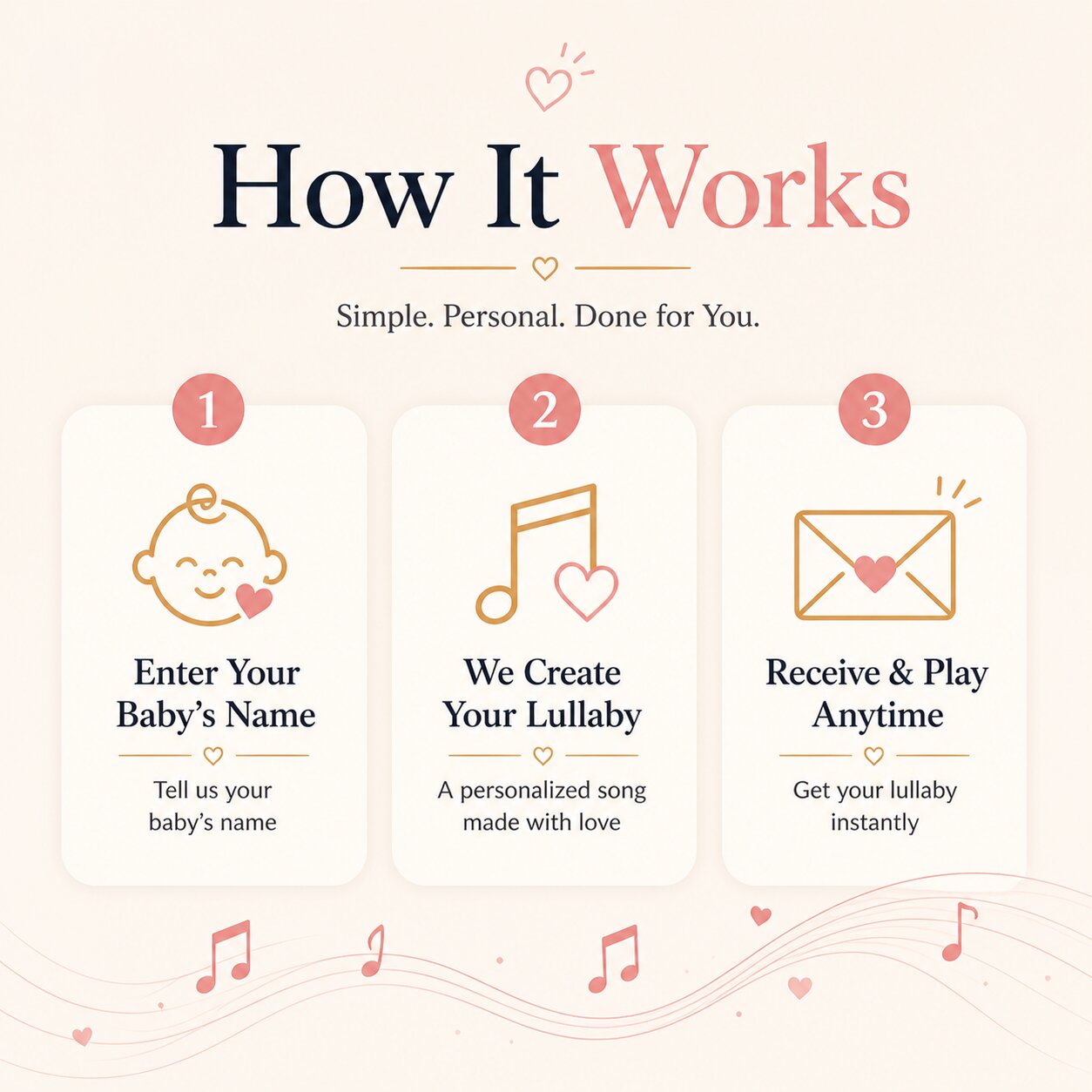 Personalised Baby Name Lullaby Song