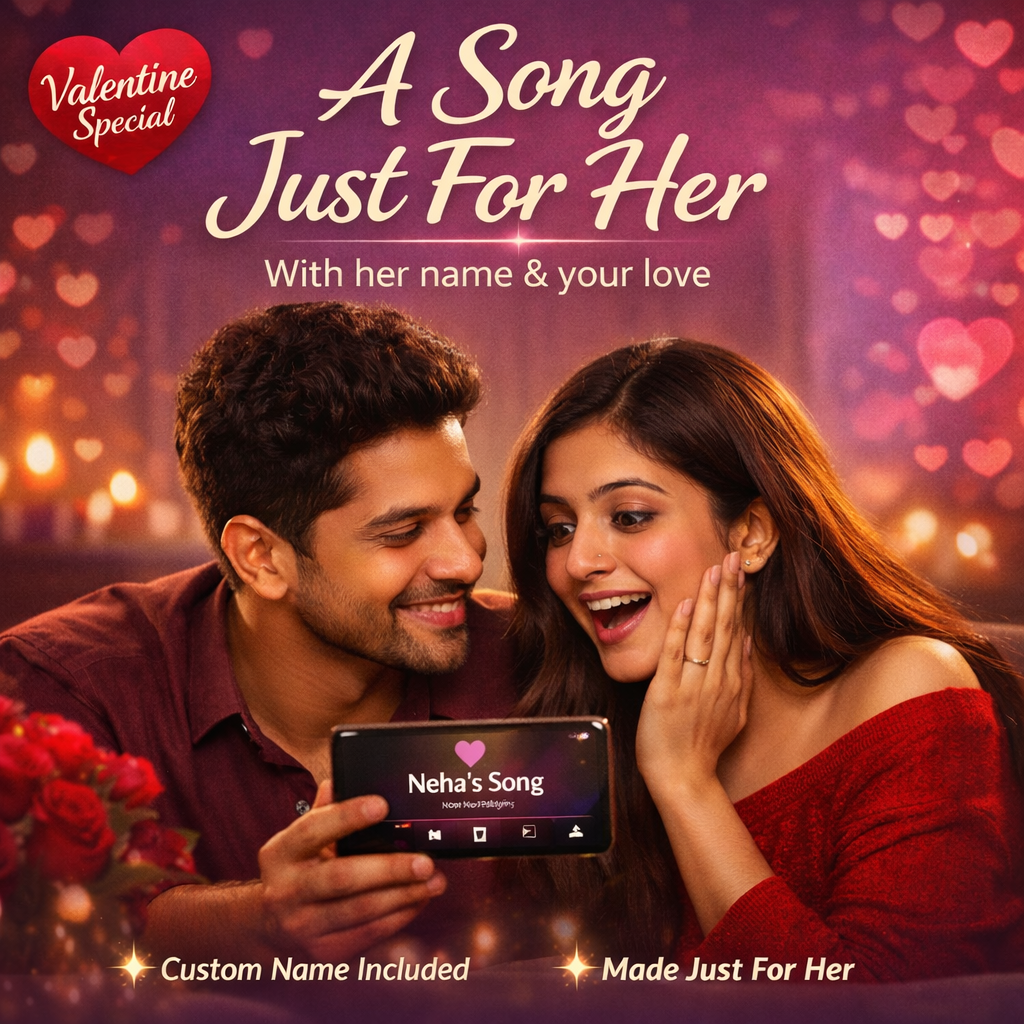 Personalised Love Song with Name – Valentine Special