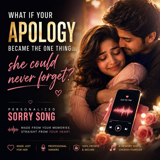 Apology Song Personalized – A Heartfelt Way to Say Sorry