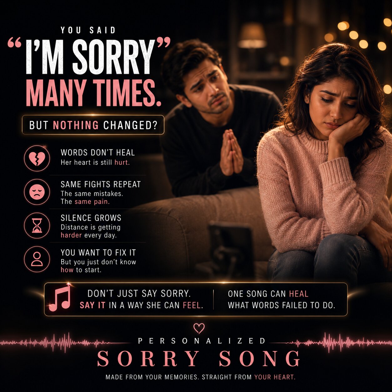 Apology Song Personalized – A Heartfelt Way to Say Sorry