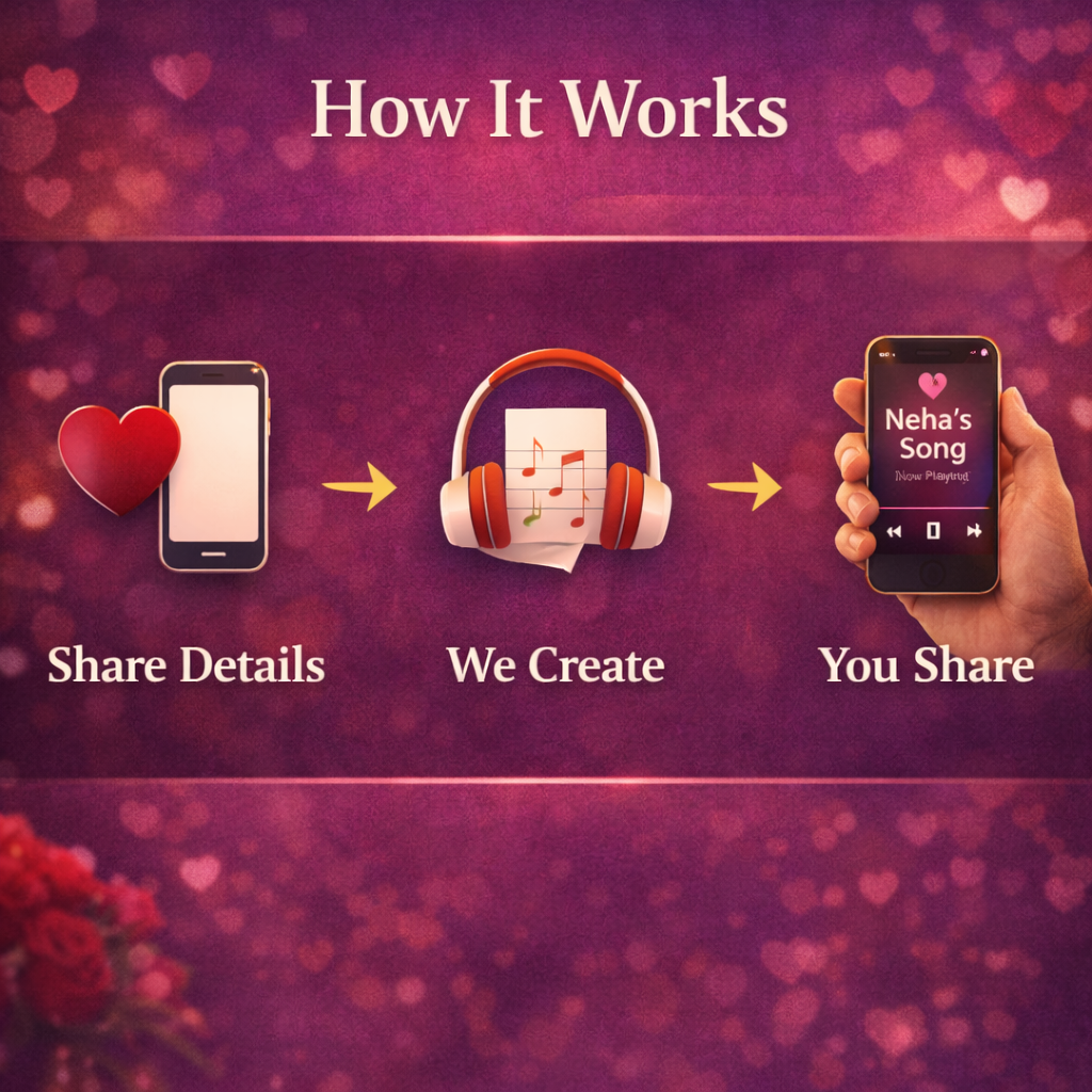 Personalised Love Song with Name – Valentine Special