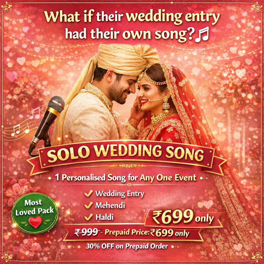 Personalized Wedding Song with Name & Story