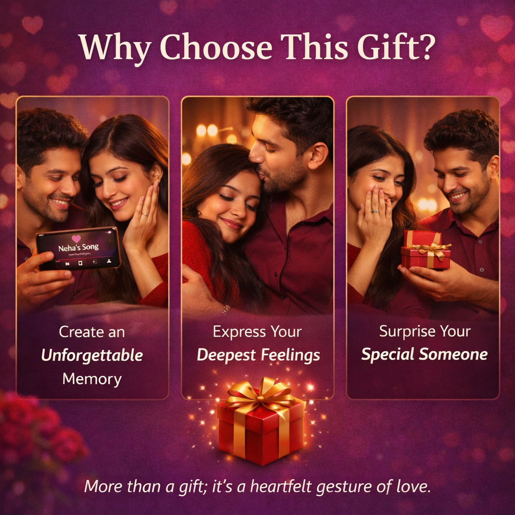 Personalised Love Song with Name – Valentine Special